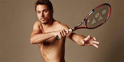 stan wawrinka naked|When tennis players dared to bare all .